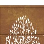 Puerta de jardín acero corten diseño árbol 105x205 cm de , Puertas de jardín - Ref: Foro24-153165, Precio: 339,09 €, Descuent...