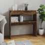 Mesa consola madera contrachapada roble ahumado 80x30x80 cm de , Mesas auxiliares - Ref: Foro24-815216, Precio: 40,51 €, Desc...