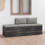 Pallet garden furniture 3 pieces with solid pine wood cushions by , Garden sets - Ref: Foro24-3061756, Price: 236,98 €, Disco...