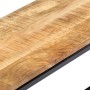 Banco de comedor madera maciza de mango en bruto 120 cm de , Bancos de comedor y cocina - Ref: Foro24-247814, Precio: 186,92 ...