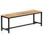 Banco de comedor madera maciza de mango en bruto 120 cm de , Bancos de comedor y cocina - Ref: Foro24-247814, Precio: 186,92 ...