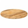 Runde Tischplatte aus massivem Mangoholz Ø 90x2,5 cm von , Tischplatten - Ref: Foro24-370068, Preis: 127,53 €, Rabatt: %