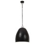 Lámpara colgante industrial redonda negra 25 W 42 cm E27 de vidaXL, Lámparas - Ref: Foro24-320557, Precio: 79,81 €, Descuento: %