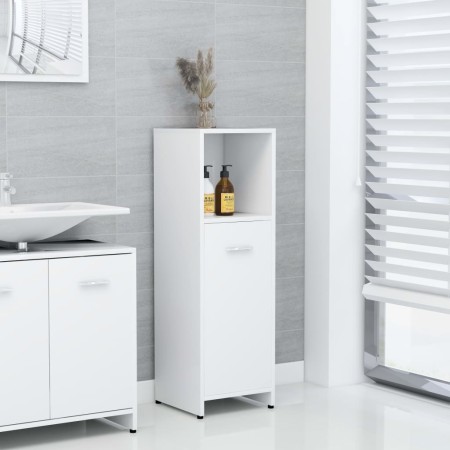 Badezimmerschrank aus Sperrholz weiß 30x30x95 cm von vidaXL, Badezimmermöbel - Ref: Foro24-802588, Preis: 44,78 €, Rabatt: %