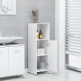 Armario de baño madera contrachapada blanco 30x30x95 cm de vidaXL, Muebles de baño - Ref: Foro24-802588, Precio: 44,78 €, Des...