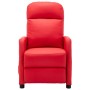 Sillón de masaje de cuero sintético rojo de vidaXL, Sillones de masaje eléctricos - Ref: Foro24-321364, Precio: 168,15 €, Des...