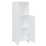 Armario de baño madera contrachapada blanco 30x30x95 cm de vidaXL, Muebles de baño - Ref: Foro24-802588, Precio: 44,78 €, Des...