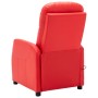 Sillón de masaje de cuero sintético rojo de vidaXL, Sillones de masaje eléctricos - Ref: Foro24-321364, Precio: 168,15 €, Des...