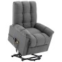 Sillón de masaje elevable tela gris claro de vidaXL, Sillones de masaje eléctricos - Ref: Foro24-321390, Precio: 398,53 €, De...