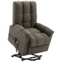 Liftable massage chair taupe gray fabric by vidaXL, Electric massage chairs - Ref: Foro24-321398, Price: 512,80 €, Discount: %