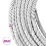 Cuerda de cable 800 kg 20 m de vidaXL, Cabrestantes - Ref: Foro24-146674, Precio: 46,74 €, Descuento: %