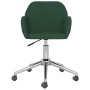 Dark Green Fabric Swivel Office Chair by , Office chairs - Ref: Foro24-344731, Price: 90,99 €, Discount: %