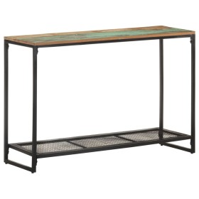 Mesa consola de madera maciza reciclada 110x35x75 cm de vidaXL, Mesas auxiliares - Ref: Foro24-320248, Precio: 126,99 €, Desc...