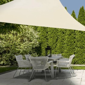 ProGarden Cream dreieckige Markise 3,6 x 3,6 x 3,6 m von , Sonnenschirme - Ref: Foro24-447573, Preis: 24,99 €, Rabatt: %