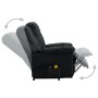 Dark gray fabric lifting massage chair by vidaXL, Electric massage chairs - Ref: Foro24-321391, Price: 398,53 €, Discount: %