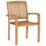 Garden chairs 2 units teak wood and bright green cushions by , Garden chairs - Ref: Foro24-3063278, Price: 248,09 €, Discount: %