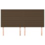 Headboards 4 units of dark brown fabric 90x5x78/88 cm by , Headboards and footboards - Ref: Foro24-3116489, Price: 124,12 €, ...