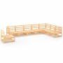 8-teiliges Gartenmöbel-Set aus massivem Zirbenholz von , Gartensets - Ref: Foro24-3075774, Preis: 466,33 €, Rabatt: %