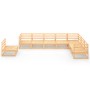 8-teiliges Gartenmöbel-Set aus massivem Zirbenholz von , Gartensets - Ref: Foro24-3075774, Preis: 466,33 €, Rabatt: %