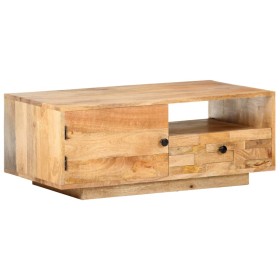 Mesa de centro de madera maciza de mango 90x50x35 cm de vidaXL, Mesas de centro - Ref: Foro24-320467, Precio: 220,99 €, Descu...