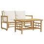 Garden sofa set with cushions 2 pieces bamboo by , Garden sets - Ref: Foro24-365870, Price: 228,01 €, Discount: %