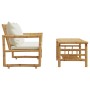 Garden sofa set with cushions 2 pieces bamboo by , Garden sets - Ref: Foro24-365870, Price: 228,01 €, Discount: %