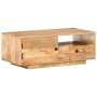 Solid mango wood coffee table 90x50x35 cm by vidaXL, Coffee table - Ref: Foro24-320467, Price: 241,38 €, Discount: %