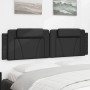 Black synthetic leather padded bed headboard 180 cm by , Headboards and footboards - Ref: Foro24-374804, Price: 56,00 €, Disc...