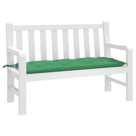 Garden bench cushion in green Oxford fabric 120x50x7 cm by , Cushions for chairs and sofas - Ref: Foro24-361588, Price: 31,91...