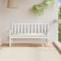 Cushion for garden bench in cream melange fabric 150x50x7 cm by , Cushions for chairs and sofas - Ref: Foro24-4002555, Price:...