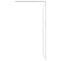 Accessible shower screen ESG white glass 115x195 cm by , Shower walls and screens - Ref: Foro24-151871, Price: 173,11 €, Disc...