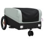 Fahrradanhänger aus schwarzem und grauem Eisen, 30 kg von , Fahrradanhänger - Ref: Foro24-94056, Preis: 78,99 €, Rabatt: %