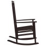 Rocking chairs with curved seat 2 pcs solid poplar wood brown by , Garden chairs - Ref: Foro24-3281587, Price: 235,55 €, Disc...