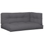 Cushions for pallets 5 units anthracite gray fabric by , Cushions for chairs and sofas - Ref: Foro24-3217134, Price: 167,54 €...