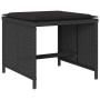 Set de comedor jardín 11 pzas con cojines ratán sintético negro de , Conjuntos de jardín - Ref: Foro24-3277914, Precio: 601,9...