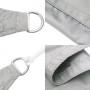 100% light gray oxford polyester sail awning 4x2 m by , Umbrellas - Ref: Foro24-4000537, Price: 33,28 €, Discount: %