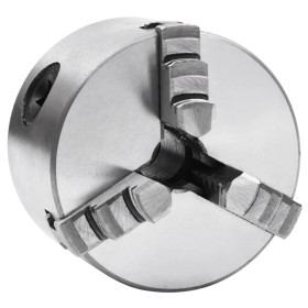 3-jaw self-centering lathe chuck 80 mm steel by vidaXL, Clamps and screws - Ref: Foro24-146704, Price: 69,18 €, Discount: %