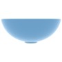 Light blue ceramic round bathroom sink by vidaXL, Sinks - Ref: Foro24-146978, Price: 55,94 €, Discount: %