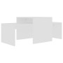 White plywood coffee table set 100x48x40 cm by vidaXL, Coffee table - Ref: Foro24-802912, Price: 49,16 €, Discount: %