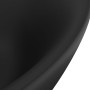 Luxurious sink with matte black ceramic overflow 58.5x39 cm by vidaXL, Sinks - Ref: Foro24-146942, Price: 81,55 €, Discount: %