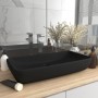 Lavabo de lujo de cerámica rectangular negro mate 71x38 cm de vidaXL, Lavabos - Ref: Foro24-146964, Precio: 105,11 €, Descuen...