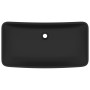 Lavabo de lujo de cerámica rectangular negro mate 71x38 cm de vidaXL, Lavabos - Ref: Foro24-146964, Precio: 105,11 €, Descuen...