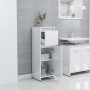 Bathroom cabinet in white glossy plywood, 30x30x95 cm. by vidaXL, Bathroom furniture - Ref: Foro24-802666, Price: 57,09 €, Di...