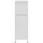 Bathroom cabinet in white glossy plywood, 30x30x95 cm. by vidaXL, Bathroom furniture - Ref: Foro24-802666, Price: 57,09 €, Di...