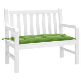 Gartenbankkissen aus grünem Stoff meliert 100x50x7 cm von , Kissen für Stühle und Sofas - Ref: Foro24-4002536, Preis: 26,99 €...