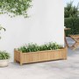 Bamboo planter 100x30x25 cm by , Pots and planters - Ref: Foro24-366461, Price: 72,99 €, Discount: %