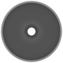 Matte dark gray round ceramic luxury washbasin 32.5x14 cm by vidaXL, Sinks - Ref: Foro24-146972, Price: 56,10 €, Discount: %