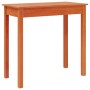 Mesa consola de madera maciza de pino marrón cera 80x40x75 cm de , Mesas auxiliares - Ref: Foro24-847173, Precio: 57,44 €, De...