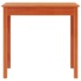 Mesa consola de madera maciza de pino marrón cera 80x40x75 cm de , Mesas auxiliares - Ref: Foro24-847173, Precio: 57,44 €, De...