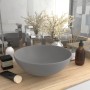 Light gray ceramic round bathroom sink by vidaXL, Sinks - Ref: Foro24-146982, Price: 49,74 €, Discount: %